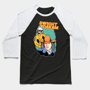 Dwight Yoakam with Skull Baseball T-Shirt